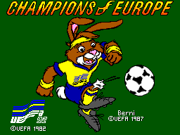 Champions of Europe Title Screen